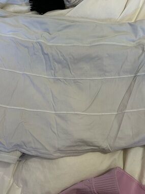 lululemon athletica white skort (shorts under skirt)